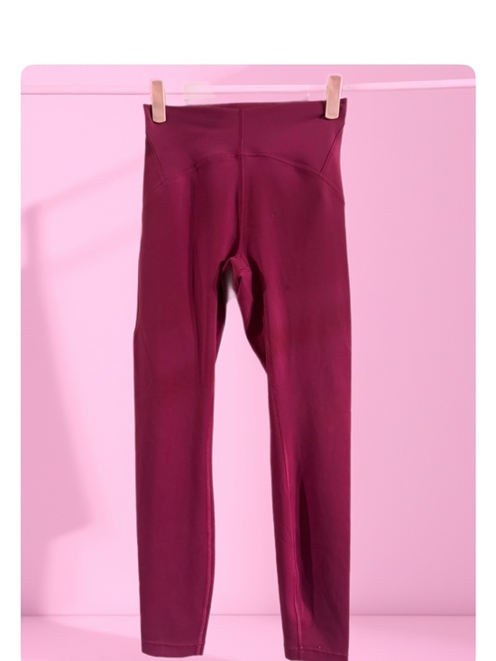 lululemon athletica Pants - Lululemon High-Waisted Burgundy Leggings